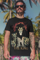 Camiseta del rey león, camisetas de villanos, camiseta de Scar